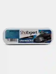 Губка для обуви и одежды из гладкой кожи Shoexpert, черная