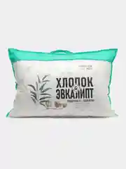 Подушка для сна "Хлопок&Эвкалипт", искусственный лебяжий пух, 50 х 70, 70 х 70