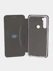 Черный чехол книжка на Xiaomi Redmi Note 8T, Сяоми Редми Нот 8Т