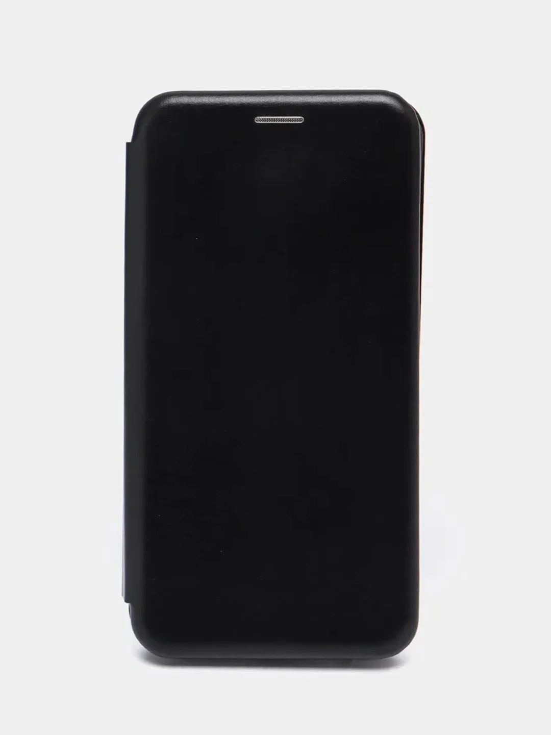 Черный чехол книжка Samsung Galaxy A6 Plus 2018 / J8 2018, Самсунг Галакси А6 Плюс / Джи8 2018
