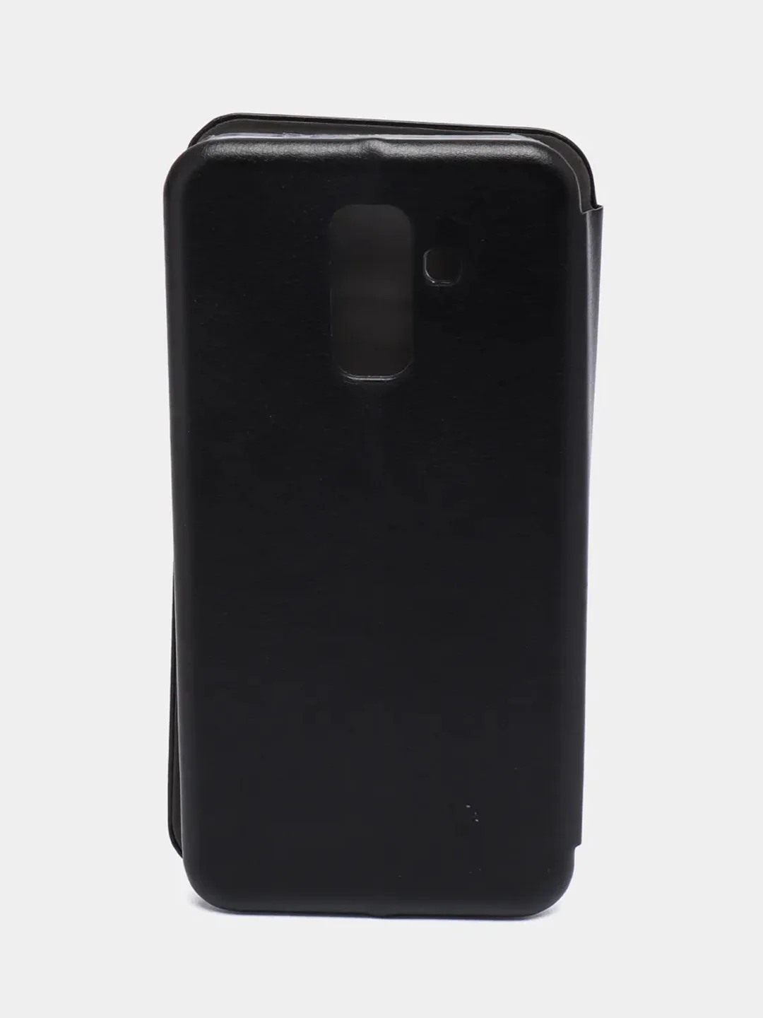 Синий чехол книжка Samsung Galaxy A6 Plus 2018 / J8 2018, Самсунг Галакси А6 Плюс / Джи8 2018