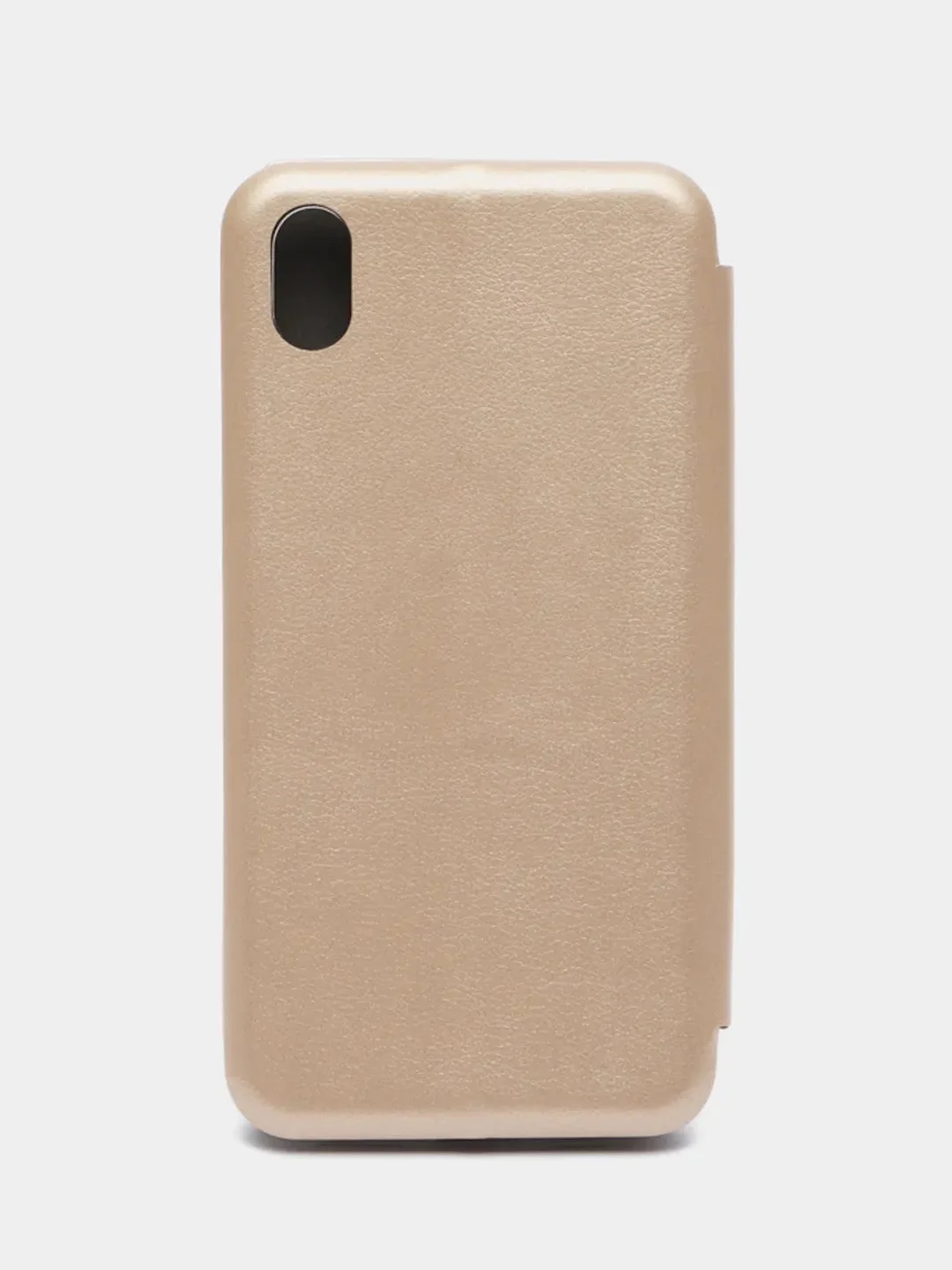 Золотой чехол-книжка на Xiaomi Redmi 7A, Сяоми Редм