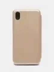 Золотой чехол-книжка на Xiaomi Redmi 7A, Сяоми Редм