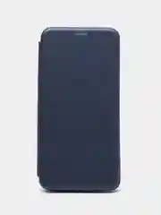 Синий чехол книжка на Xiaomi Redmi Note 8T, Сяоми Редми Нот 8Т