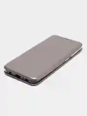 Серый чехол-книжка для Samsung Galaxy A20, A30 (Самсунг Галакси А20, А30)