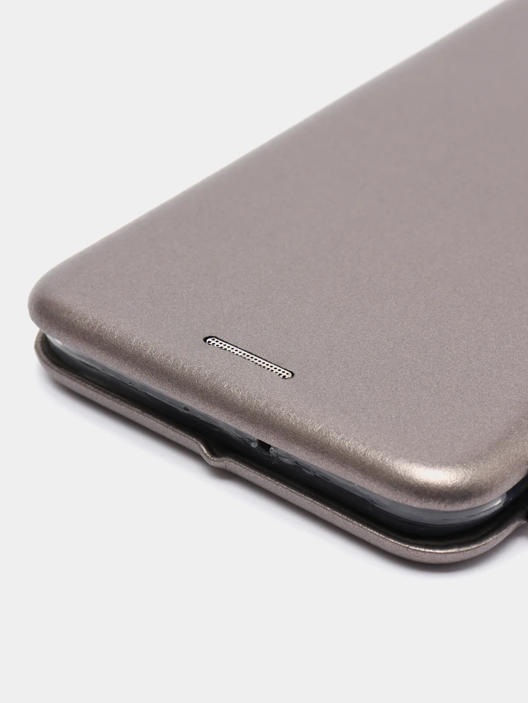 Серый чехол-книжка для Samsung Galaxy A20, A30 (Самсунг Галакси А20, А30)