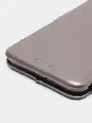 Серый чехол-книжка для Samsung Galaxy A20, A30 (Самсунг Галакси А20, А30)
