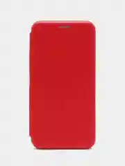 Красный чехол книжка Samsung Galaxy A6 Plus 2018 / J8 2018, Самсунг Галакси А6 Плюс / Джи8 2018