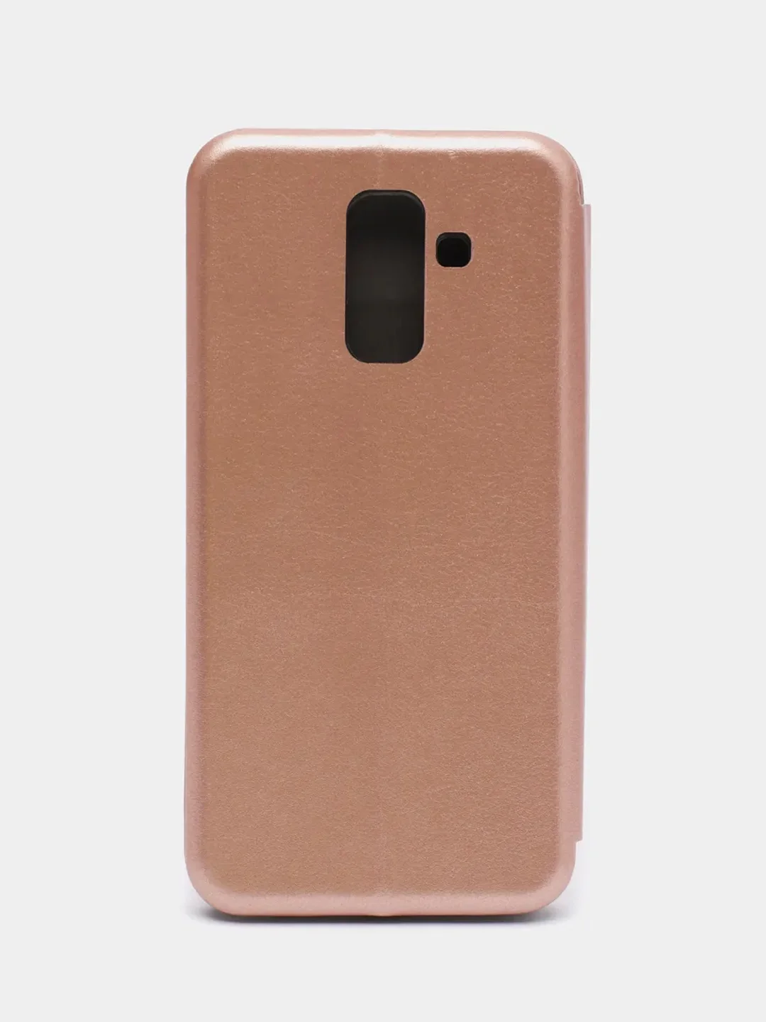 Розовый чехол книжка Samsung Galaxy A6 Plus 2018 / J8 2018, Самсунг Галакси А6 Плюс / Джи8 2018