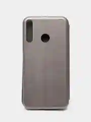 Серебряный чехол книжка Huawei Honor 9C / P40 Lite E, Хуавей Хонор 9С / П40 Лайт Е