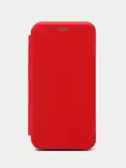 Красный чехол книжка на Xiaomi Redmi Note 5 / Note 5 Pro, Сяоми Редми Нот 5 / Нот 5 Про