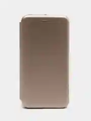 Золотой чехол-книжка Huawei P Smart 2018 (Хуавей П Смарт 2018)