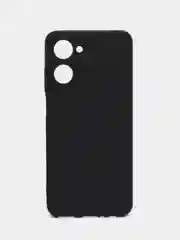 Черный чехол для Realme 10 4G (Реалми 10 4G), черный, прозрачный, противоударный