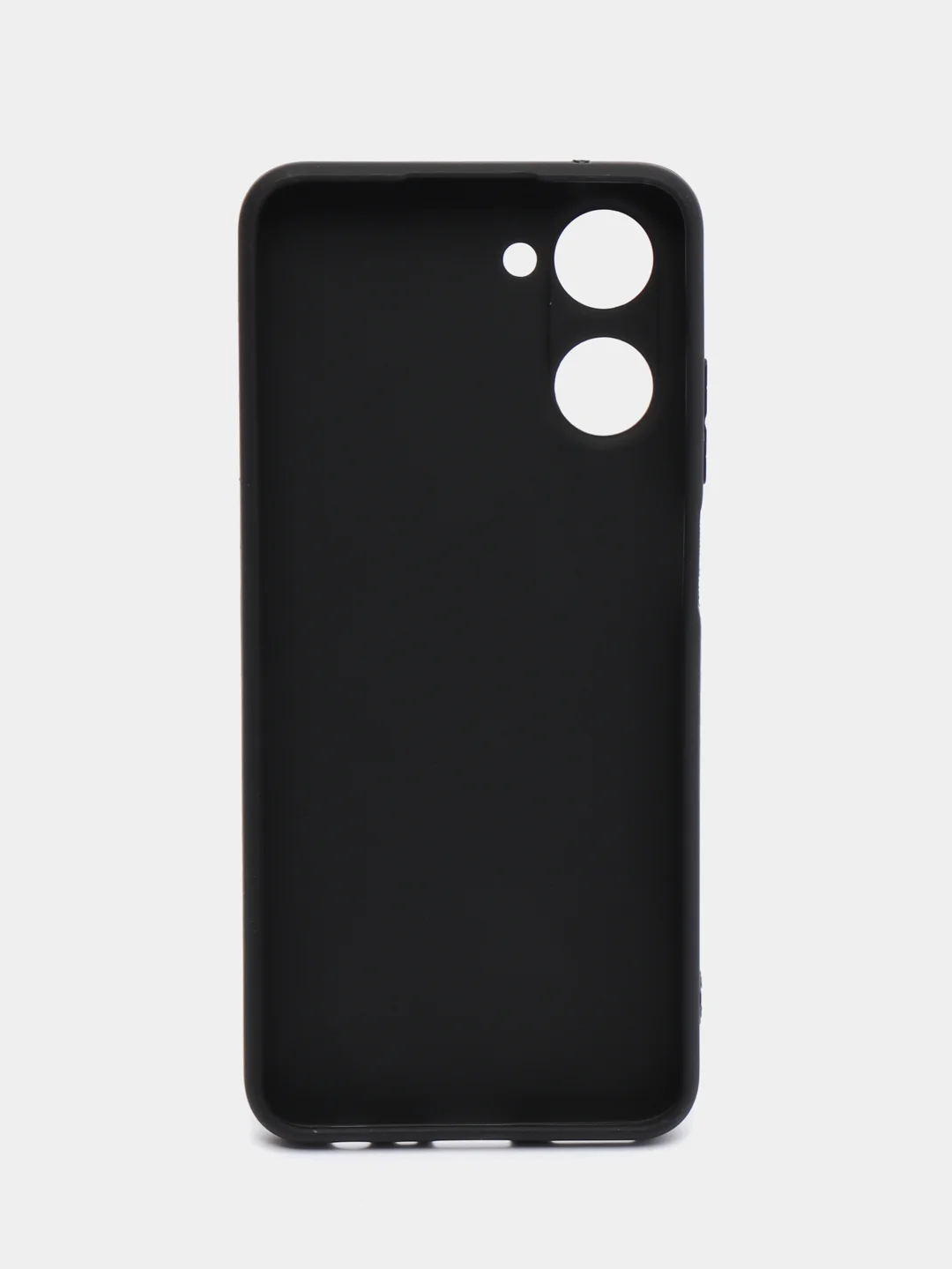 Черный чехол для Realme 10 4G (Реалми 10 4G), черный, прозрачный, противоударный