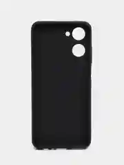 Черный чехол для Realme 10 4G (Реалми 10 4G), черный, прозрачный, противоударный