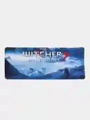 Ледяной игровой коврик для мыши и клавиатуры "Ведьмак" The Witcher Геральт