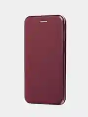 Пурпурный чехол книжка Samsung Galaxy A6 Plus 2018 / J8 2018, Самсунг Галакси А6 Плюс / Джи8 2018