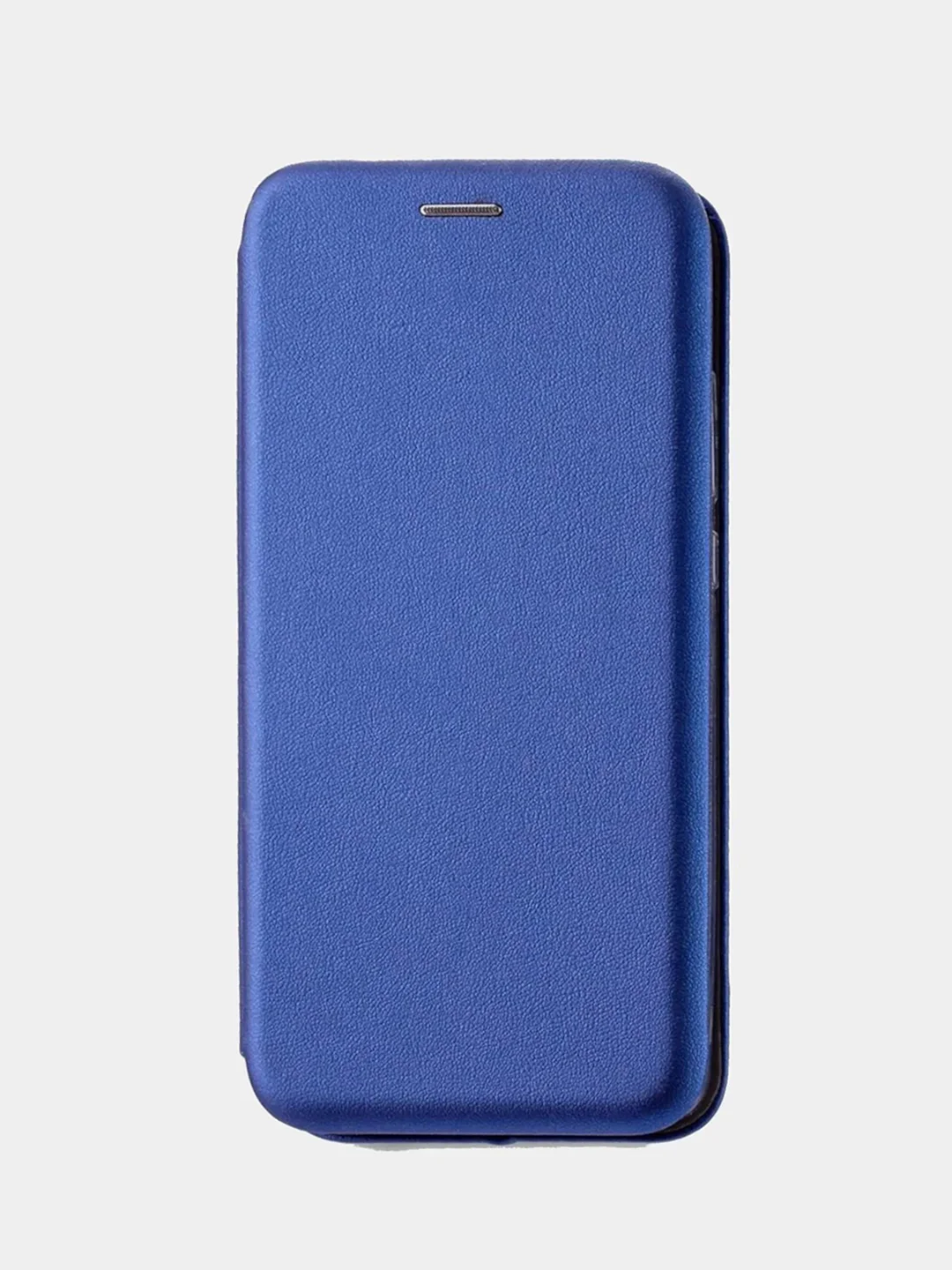 Синий чехол книжка Samsung Galaxy A6 Plus 2018 / J8 2018, Самсунг Галакси А6 Плюс / Джи8 2018