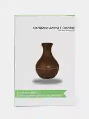 Черный увлажнитель воздуха электрический, ультразвуковой