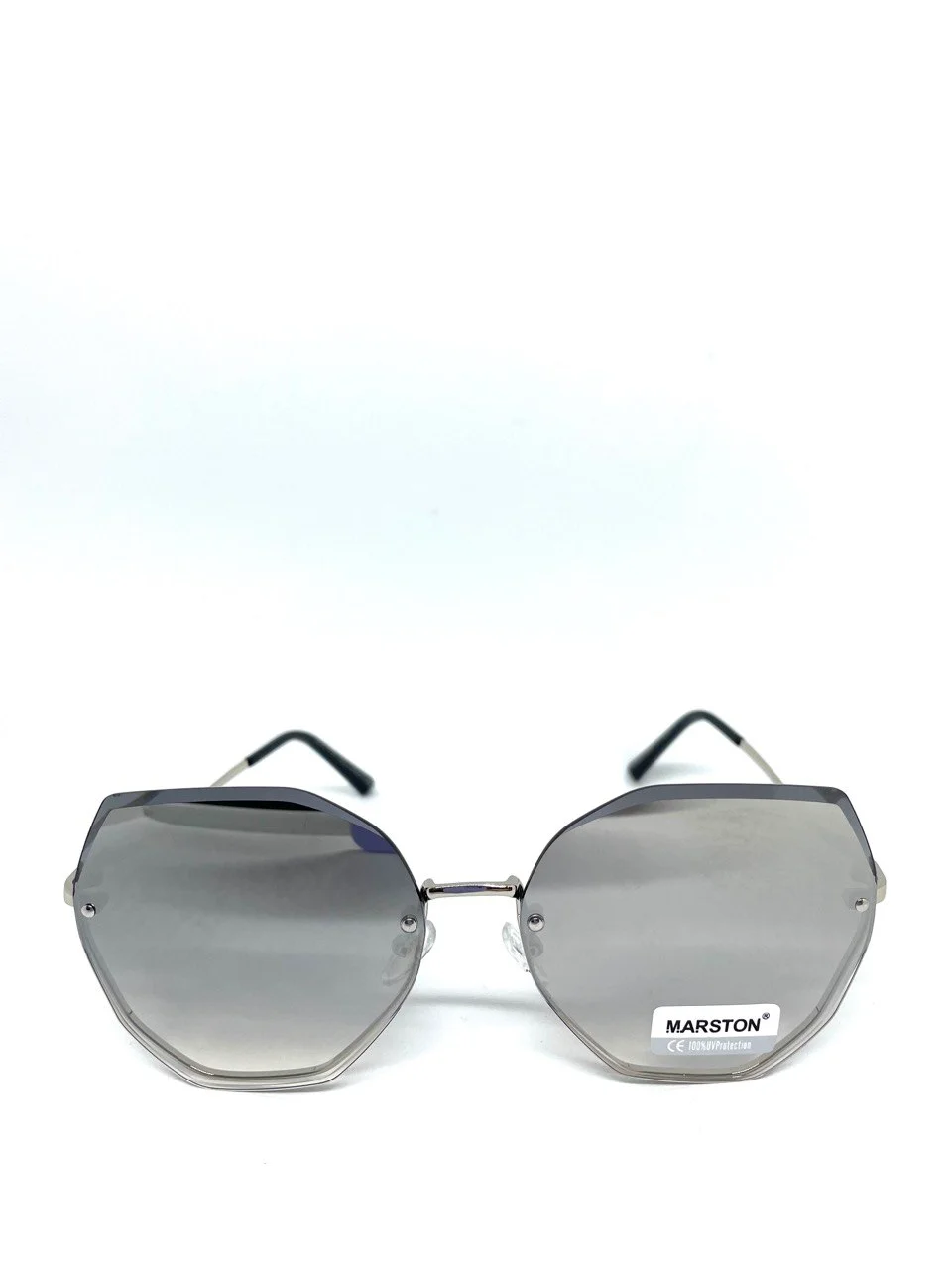 Серебряный женские солнцезащитные очки UV400