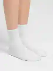 Белый шерстяные термо носки