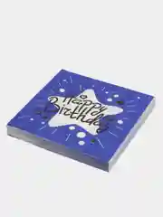 Индиго салфетки "С днем рождения", детские, бумажные, 20 штук