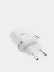 Белый сетевое зарядное устройство HOCO C12Q, QC3.0, до 3A, 18W