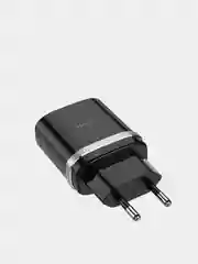 Белый сетевое зарядное устройство HOCO C12Q, QC3.0, до 3A, 18W