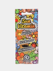 КРЕМ ДЛЯ ЗАГАРА В СОЛЯРИИ С ЭФФЕКТОМ АВТОЗАГАРА "SUN VITAMIN" С МАСЛОМ АРГАНЫ, ВИТАМИНОм