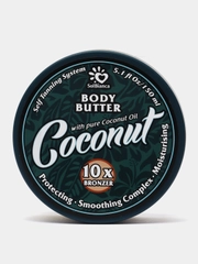 Твердое масло автозагар для тела "Кокос" SolBianca Body Butter Coconut, 150 мл