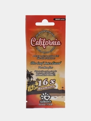 КРЕМ для загара в солярии "CALIFORNIA" С МАСЛОМ АРГАНЫ, МАСЛОМ МИНДАЛЯ И БРОНЗАТОРАМИ