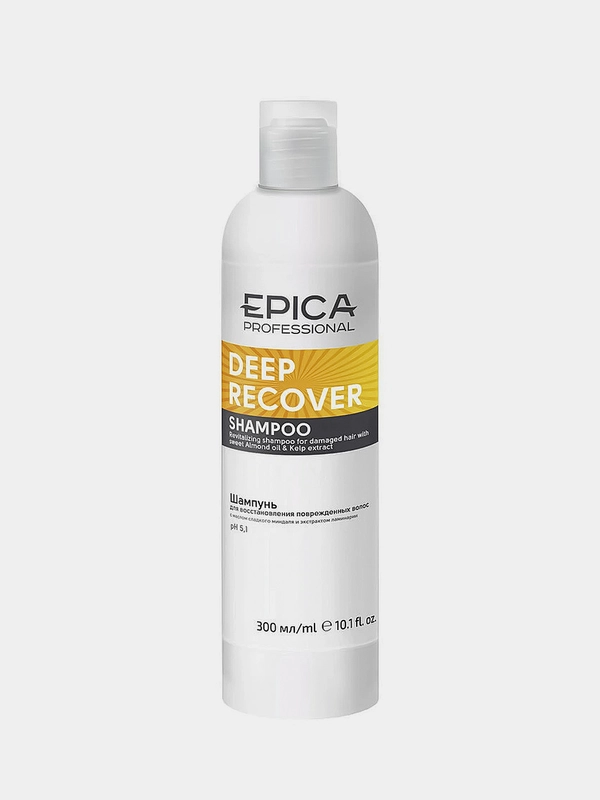 Шампунь для восстановления поврежденных волос Epica Professional Deep Recover Shampoo