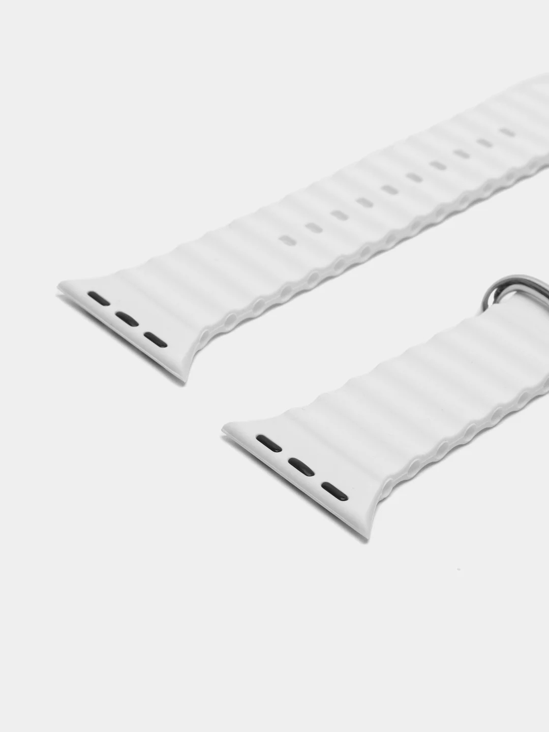 Бежевый меланж силиконовый ремешок Ocean Watch для Apple Watch Series Ultra 8 7 6 5 SE