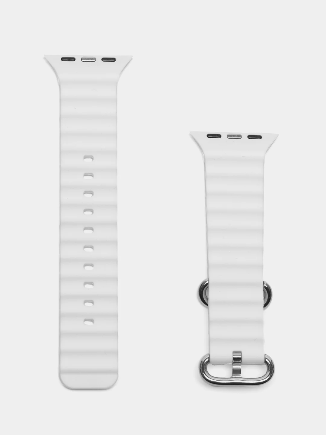 Бежевый меланж силиконовый ремешок Ocean Watch для Apple Watch Series Ultra 8 7 6 5 SE