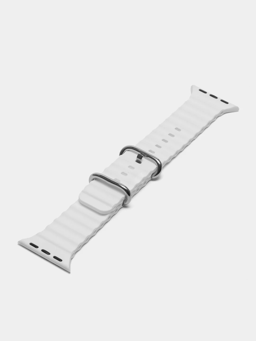 Бежевый меланж силиконовый ремешок Ocean Watch для Apple Watch Series Ultra 8 7 6 5 SE