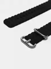 Черный силиконовый ремешок Ocean Watch для Apple Watch Series Ultra 8 7 6 5 SE