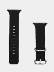 Черный силиконовый ремешок Ocean Watch для Apple Watch Series Ultra 8 7 6 5 SE