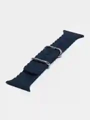 Темно-синий силиконовый ремешок Ocean Watch для Apple Watch Series Ultra 8 7 6 5 SE