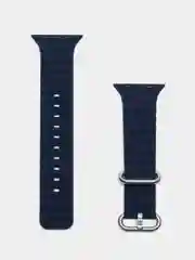 Темно-синий силиконовый ремешок Ocean Watch для Apple Watch Series Ultra 8 7 6 5 SE