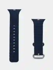 Темно-синий силиконовый ремешок Ocean Watch для Apple Watch Series Ultra 8 7 6 5 SE