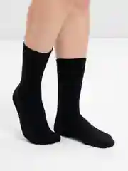 Черный махровые мужские носки