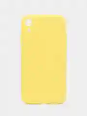 Желтый чехол для iPhone 11 / XR / 7 / 8 / SE2 / X / XS / 12 Pro Max, силиконовый