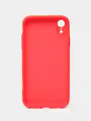 Красный чехол для iPhone 11 / XR / 7 / 8 / SE2 / X / XS / 12 Pro Max, силиконовый