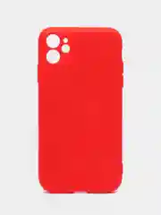 Красный чехол для iPhone 11 / XR / 7 / 8 / SE2 / X / XS / 12 Pro Max, силиконовый