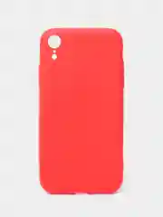 Красный чехол для iPhone 11 / XR / 7 / 8 / SE2 / X / XS / 12 Pro Max, силиконовый