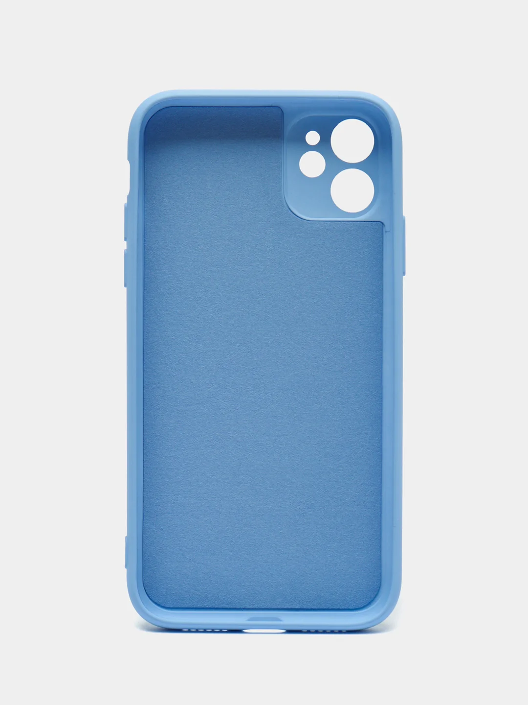 Небесно-голубой чехол для iPhone 11 / XR / 7 / 8 / SE2 / X / XS / 12 Pro Max, силиконовый