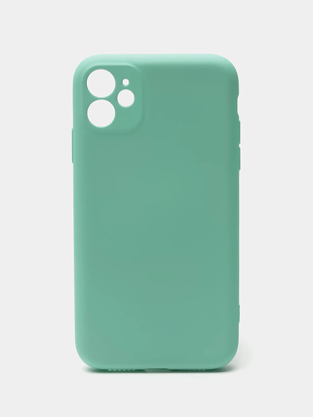 Бирюзовый чехол для iPhone 11 / XR / 7 / 8 / SE2 / X / XS / 12 Pro Max, силиконовый