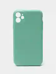 Бирюзовый чехол для iPhone 11 / XR / 7 / 8 / SE2 / X / XS / 12 Pro Max, силиконовый