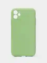 Зеленый чехол для iPhone 11 / XR / 7 / 8 / SE2 / X / XS / 12 Pro Max, силиконовый