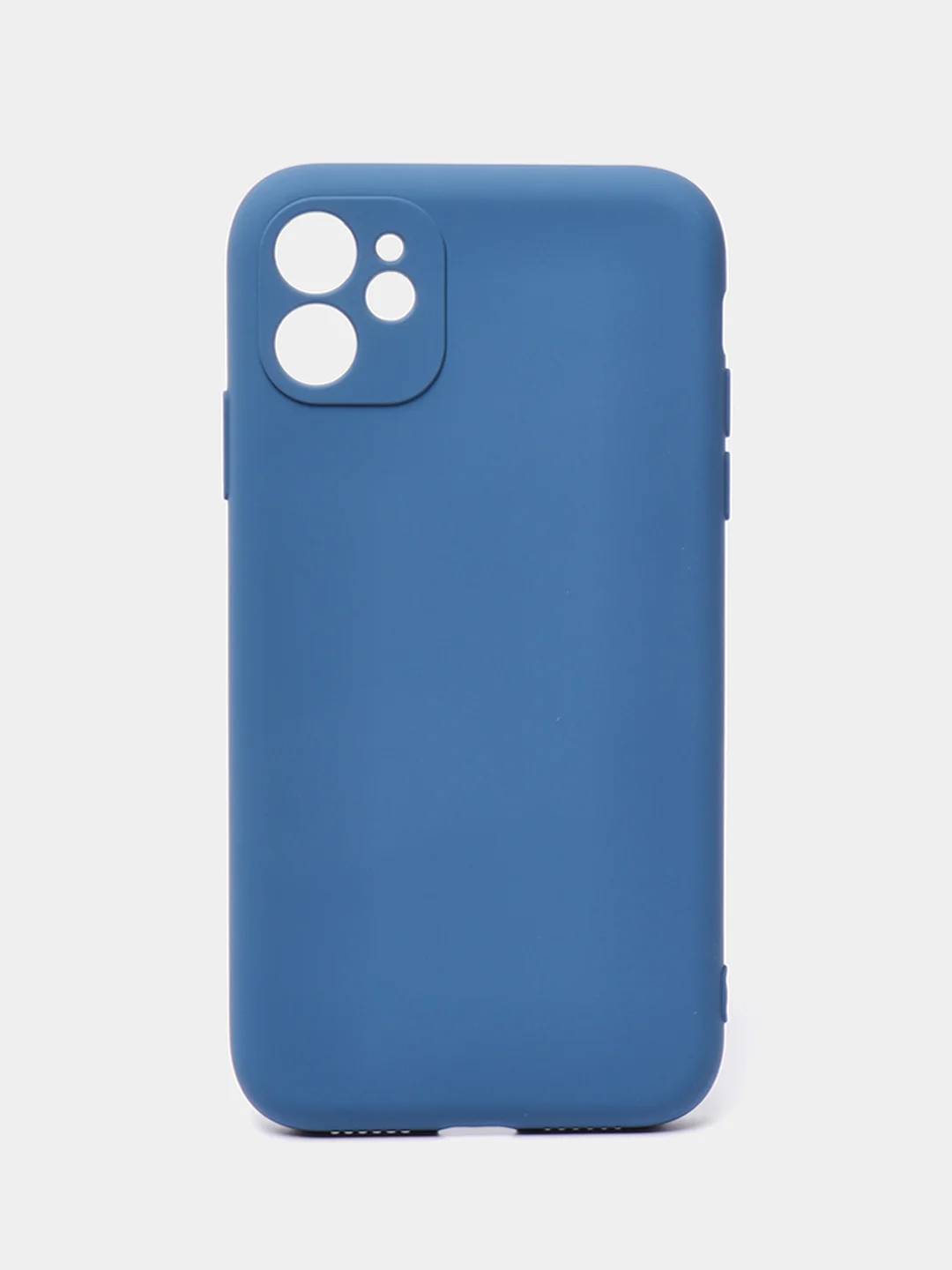 Темно-синий чехол для iPhone 11 / XR / 7 / 8 / SE2 / X / XS / 12 Pro Max, силиконовый